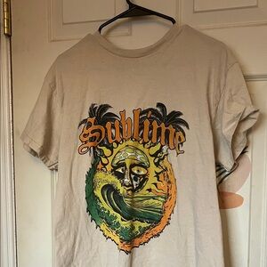 Sublime Graphic Tee with Sun Design